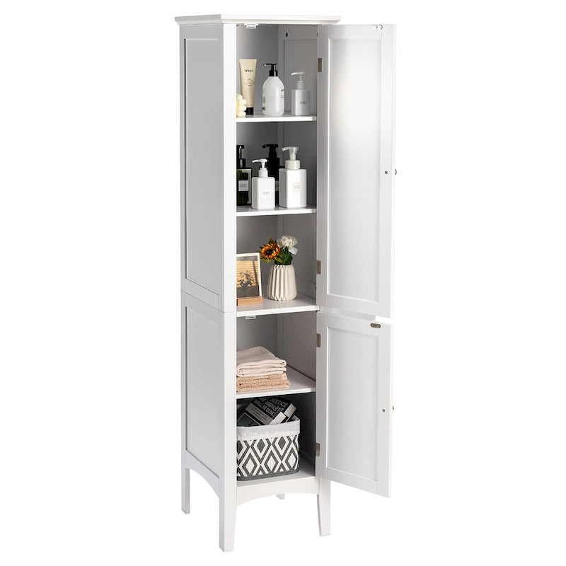 Bathroom Storage Freestanding Cabinet Linen Tower Kitchen - See Details
