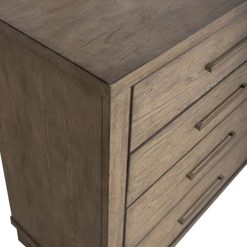 Burnished Beige 8 Drawer Dresser