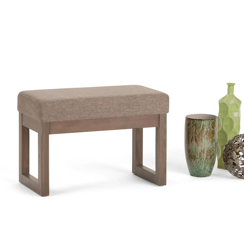 WYNDENHALL Madison 26 inch Wide Contemporary Rectangle Ottoman Bench