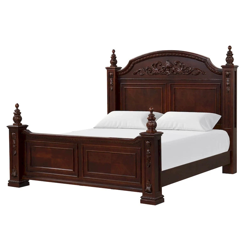 G09400A-KB King Bed Post Bed Cherry Finish