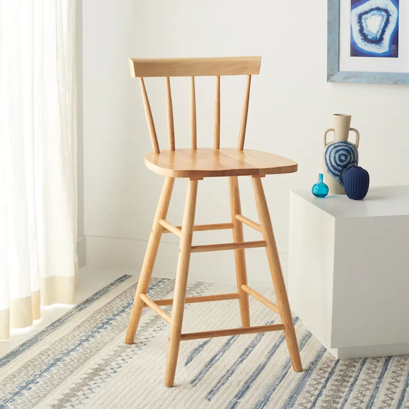 SAFAVIEH Wijnanda 25-inch Counter Stool - 17 In. W x 17 In. D x 36 In. H - 17Wx17Dx36H
