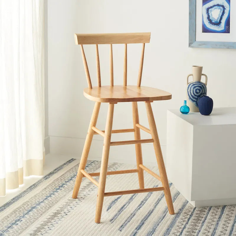 SAFAVIEH Wijnanda 25-inch Counter Stool - 17 In. W x 17 In. D x 36 In. H - 17Wx17Dx36H