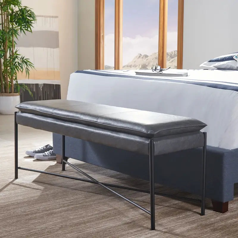 Cushioned X-Bench - 50Wx14Dx19H