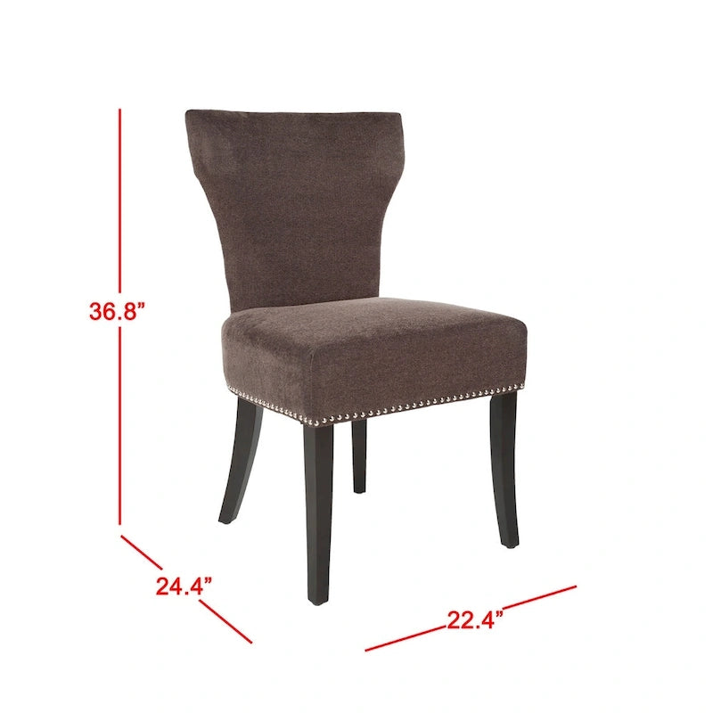 Nailhead Dining Chair (Set of 2) - 23Wx26Dx37H
