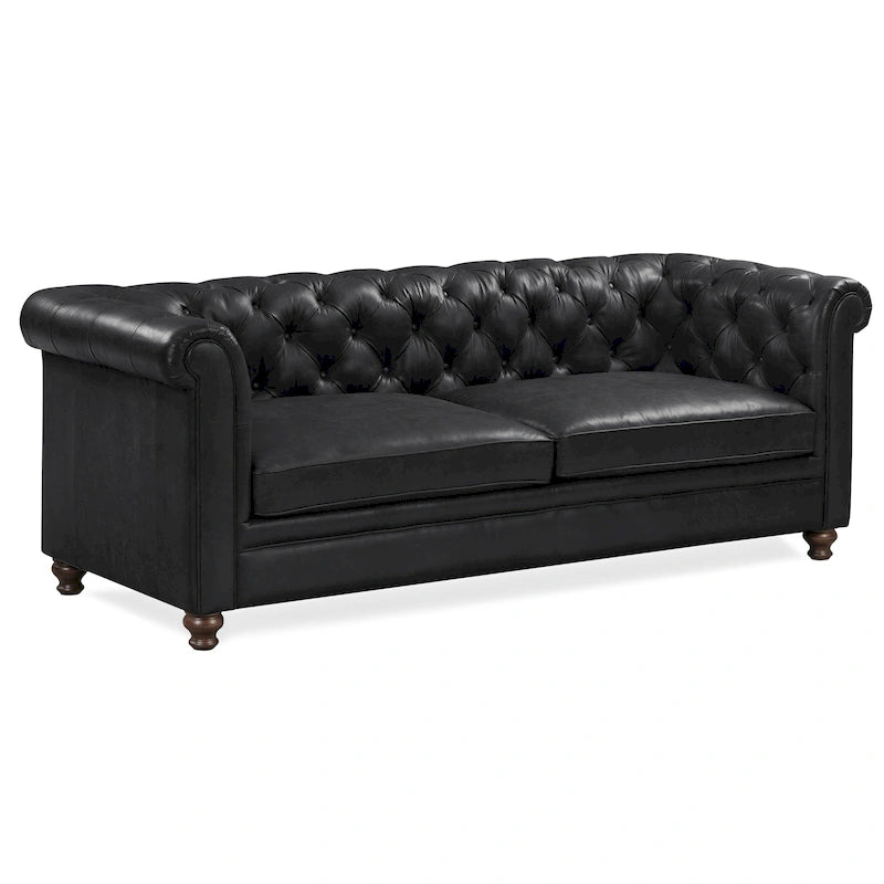 87 Sofa - Full Grain Genuine Italian Leather