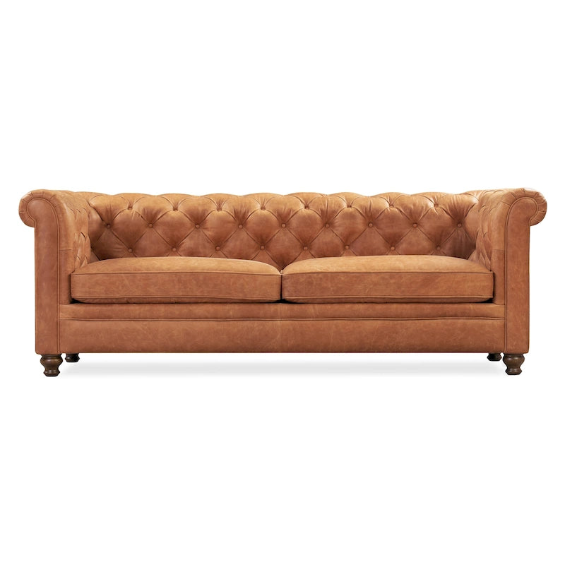 87 Sofa - Full Grain Genuine Italian Leather