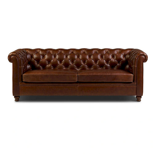 87 Sofa - Full Grain Genuine Italian Leather