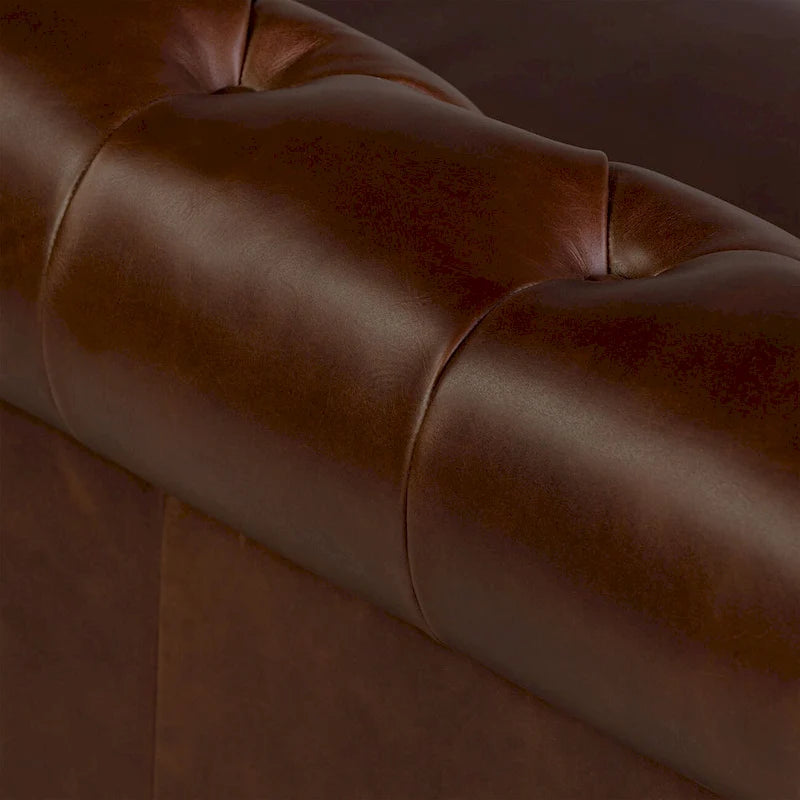 87 Sofa - Full Grain Genuine Italian Leather