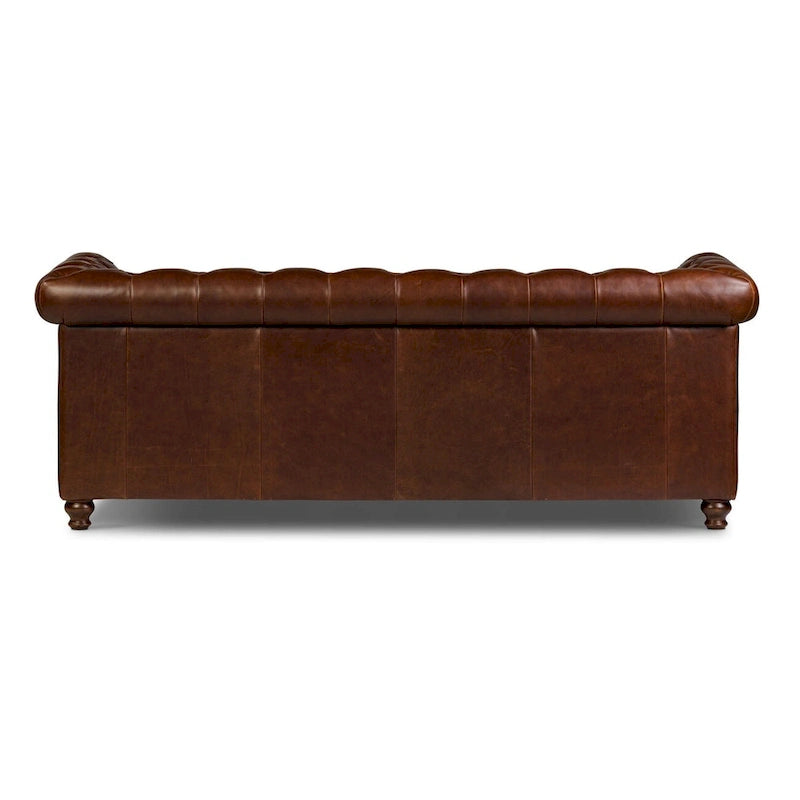 87 Sofa - Full Grain Genuine Italian Leather