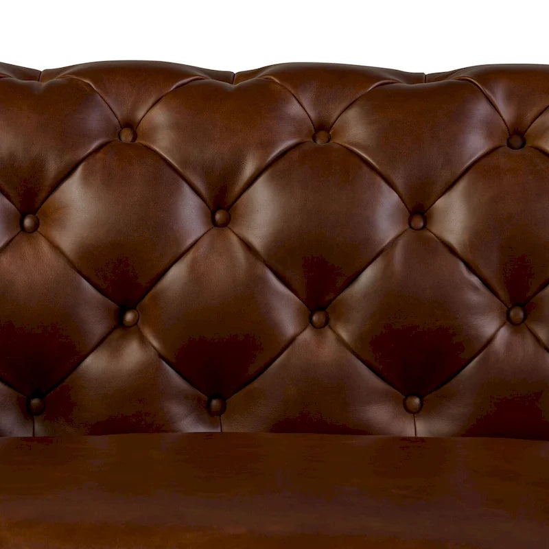 87 Sofa - Full Grain Genuine Italian Leather