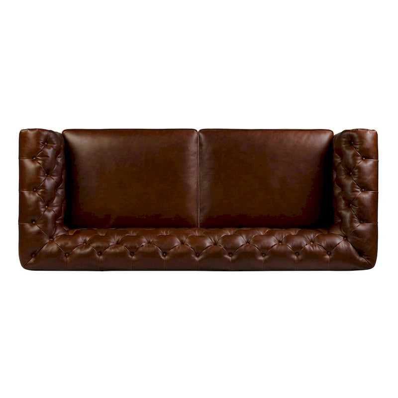 87 Sofa - Full Grain Genuine Italian Leather