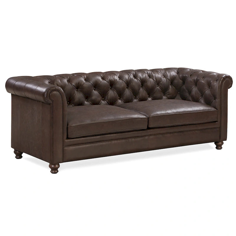 87 Sofa - Full Grain Genuine Italian Leather