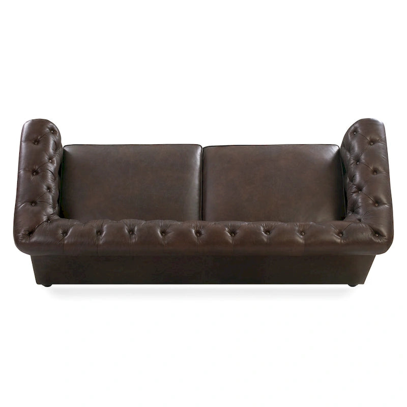 87 Sofa - Full Grain Genuine Italian Leather