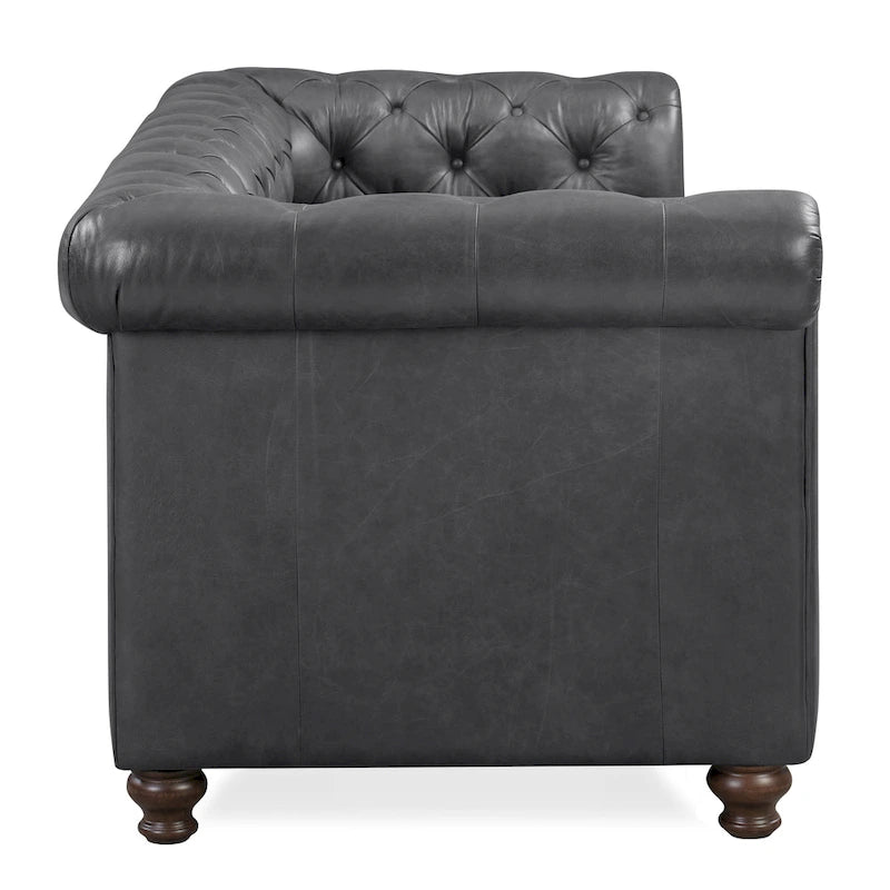87 Sofa - Full Grain Genuine Italian Leather