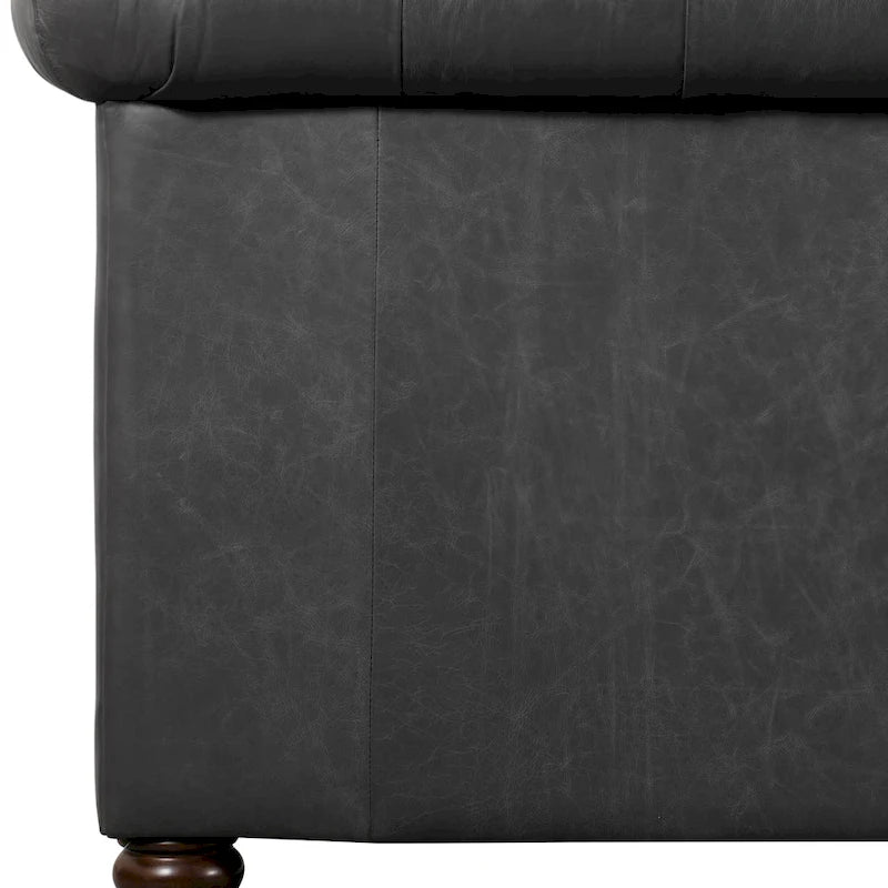 87 Sofa - Full Grain Genuine Italian Leather