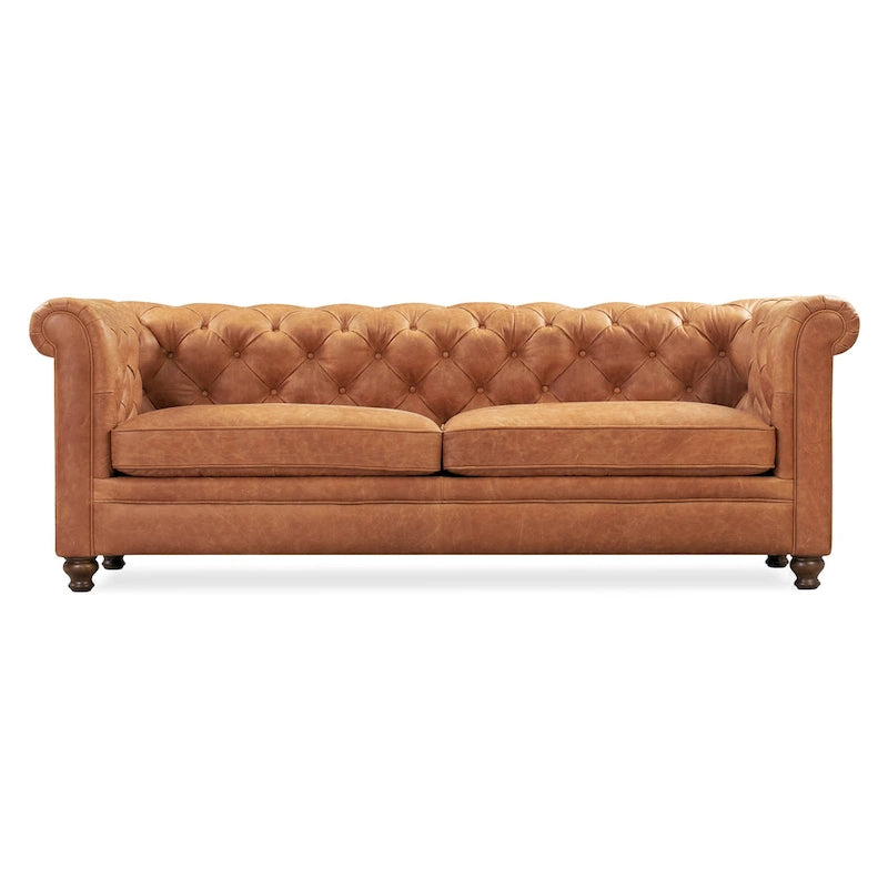 87 Sofa - Full Grain Genuine Italian Leather