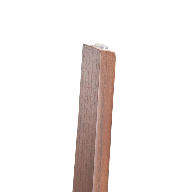 Modern Accent Dining Chairs with Arms in Oak Wood for Dining Room, Living Room and Kitchen