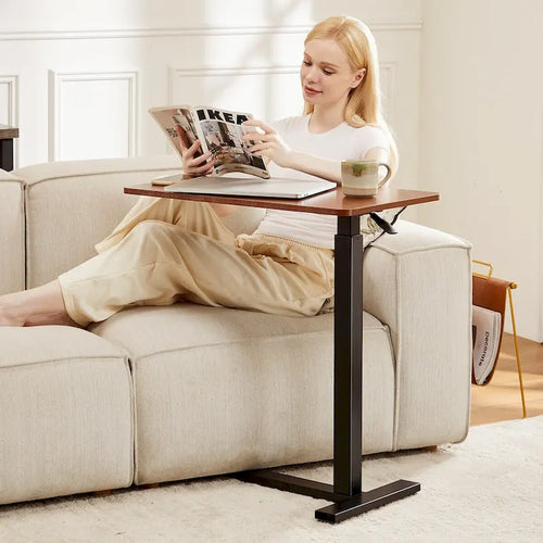 Adjustable mobile bed desk, computer desk, mobile standing desk